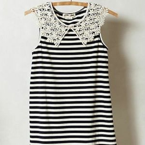 Anthropologie Collared Skipper Tank by Lili Closet